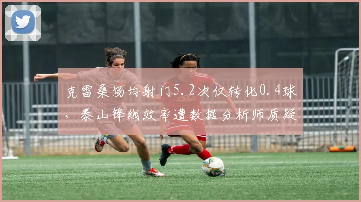 克雷桑场均射门5.2次仅转化0.4球，泰山锋线效率遭数据分析师质疑